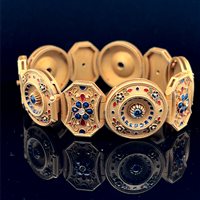 Armband Cianfrone Gioielli Dame in Gold Zaffiro 1.00 Ct BROR-53-198 - BROR-53-198